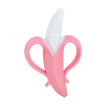 Nuby NanaNubs Banana Massaging Toothbrush for Infants, Pink - Brands For Less USA