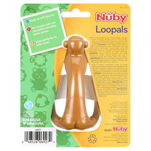 Nuby Loopals Silicone Teether, Brown Monkey Character