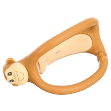 Nuby Loopals Silicone Teether, Brown Monkey Character