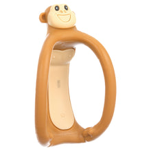 Nuby Loopals Silicone Teether, Brown Monkey Character