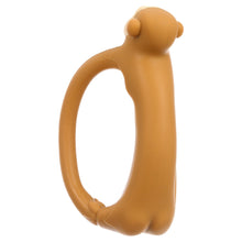 Nuby Loopals Silicone Teether, Brown Monkey Character