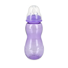 Nuby Non-Drip Standard Neck Baby Bottle, 10 fl oz, 3 Count, Multicolor Bottles