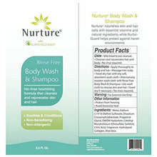 NurtureRinseFreeBodyWash_Shampoo_HospitalGradeWaterlessCleansingFoamforHair_Body_IdealforSensitiveSkin_Women_Elderly_3Pack - Brands For Less USA