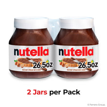 Nutella Hazelnut Spread with Cocoa, 26.5 oz., 2 pk.