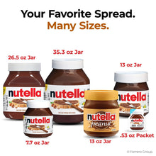 Nutella Peanut Spread, 26.5 oz., 2 pk.