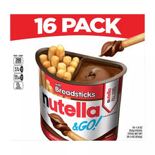 Nutella & Go! Hazelnut Spread with Breadsticks, On-the-Go Snack Cups, Snack Packs, 16 ct./1.8 oz. - Brands For Less USA