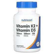 Nutricost_VitaminK2_VitaminD3_120Softgels - Brands For Less USA
