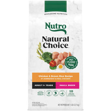 NutroNaturalChoiceAdultSmallBreedDryDogFood_ChickenAndBrownRice_5Lbs. - Brands For Less USA
