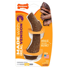NylaboneStrongChewAntlerDogToy_DogChewToy_MadewithRealVenisonFlavor_Medium_1Count - Brands For Less USA