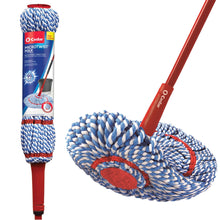 O-Cedar MicroTwist™ MAX Microfiber Mop, Removes 99% of Bacteria with Just Water