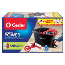 O-Cedar EasyWring Power Spin Mop System+ 2 Extra Mop Head Refills, 3ct.