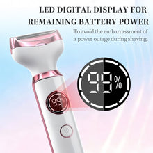 OBACREBikiniTrimmerforWomen_4-in-1ElectricRazorsforWomen_IPX7WaterproofRechargeableCordlessPubicHairShaverwithLEDDisplayforLadiesBikiniPubic_Face_Underarms_Legs1 - Brands For Less USA