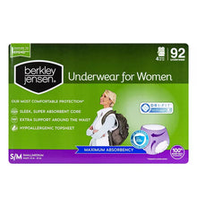 Berkley Jensen Adult Incontinence Underwear for Women, Select a Size