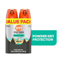 OFF! Family Care Smooth and Dry 15% Deet Insect Repellent I Aerosol Value Pack, 4 oz, 2 Count - Brands For Less USA