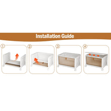 OKENTEN Rolling Wheeled Plastic Storage Bins with Lid, 4-Tier Stackable Folding Storage Containers, 92 Qt Capacity - Brands For Less USA