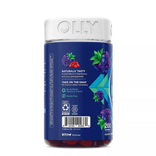 OLLY Men’s Multivitamin Gummy, Blackberry Flavor, 200 Count