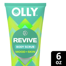 OLLY Revive Body Scrub Exfoliates & Repairs Skin Barrier Neroli Dew, 6 oz