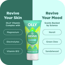 OLLY Revive Body Scrub Exfoliates & Repairs Skin Barrier Neroli Dew, 6 oz