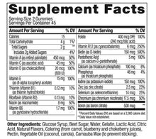 OLLY Women's Multivitamin Gummy, Vitamin A, D, C, E, Biotin, Folic Acid, Berry Flavor, 90 Ct