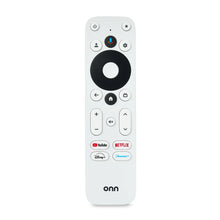 onn Voice Remote Compatible with onn Streaming Devices and Google TV, White
