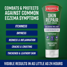 O’Keeffe’s Skin Repair Eczema Relief Body Cream, 48 Hour Moisture, 2% Colloidal Oatmeal, Unscented, 7oz Tube