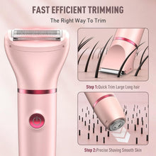 ObacreBikiniTrimmerforWomen_3in1ElectricRazorsforWomen_IPX7WaterproofWetDryBodyShaverPubicHairTrimmerFacialHairRemoverwithCeramicBladeUSBRechargeDockGiftforWomen1 - Brands For Less USA