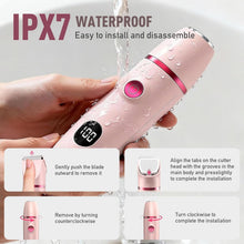 ObacreBikiniTrimmerforWomen_3in1ElectricRazorsforWomen_IPX7WaterproofWetDryBodyShaverPubicHairTrimmerFacialHairRemoverwithCeramicBladeUSBRechargeDockGiftforWomen5 - Brands For Less USA
