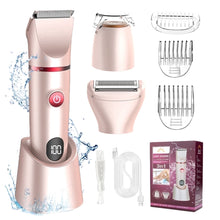 ObacreBikiniTrimmerforWomen_3in1ElectricRazorsforWomen_IPX7WaterproofWetDryBodyShaverPubicHairTrimmerFacialHairRemoverwithCeramicBladeUSBRechargeDockGiftforWomen6 - Brands For Less USA