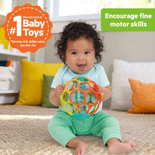 Oball Easy Grasp Rollin' Rainstick Rattle Cause & Effect Infant Toy, Unisex, 6 Inches