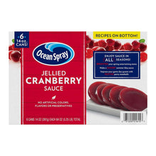 Ocean Spray Jellied Cranberry Sauce, 14 oz., 6 pk.