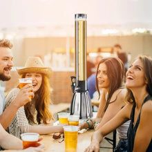 OggiBeerandBeverageTowerwithEZ-PourSpigotand2RemovableIceTubes3 - Brands For Less USA
