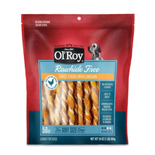 Ol-RoyRawhideFreeTwistStickswithChickenDogTreats-50ct-16oz-Bag-_1 - Brands For Less USA