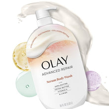Olay Advanced Repair Serum Body Wash, 35 fl oz, 2-pack