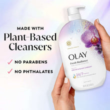 Olay Fresh Radiance Body Wash, Orchid & Black Currant, with Vitamin B3, 35oz