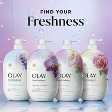 Olay Fresh Radiance Body Wash, Orchid & Black Currant, with Vitamin B3, 35oz