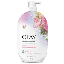 OlayFreshRadianceBodyWash_Strawberry_Mint_withVitaminB3_35oz12 - Brands For Less USA