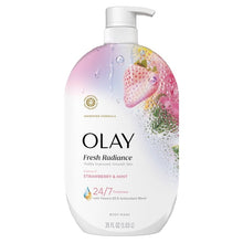 OlayFreshRadianceBodyWash_Strawberry_Mint_withVitaminB3_35oz1 - Brands For Less USA