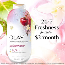 OlayFreshRadianceBodyWashwithEssenceofBlackCherryandVanilla_VitaminB3andAntioxidantBlend5 - Brands For Less USA
