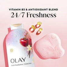 OlayFreshRadianceBodyWashwithEssenceofBlackCherryandVanilla_VitaminB3andAntioxidantBlend8 - Brands For Less USA