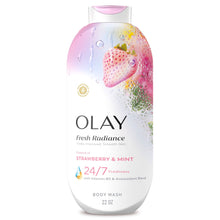 OlayFreshRadianceBodyWashwithEssenceofStrawberryandMint_VitaminB3andAntioxidantBlend12 - Brands For Less USA