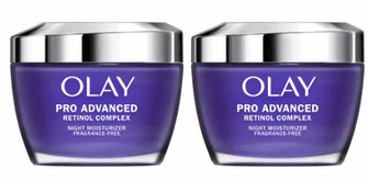 Olay Pro Advanced Retinol Complex Night Moisturizer, 1.7 oz, 2-pack