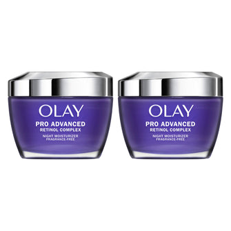 Olay Pro Advanced Retinol Complex Night Moisturizer, 1.7 oz, 2-pack