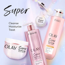 Olay Super Serum Body Wash for Extra Dry Skin, 20 fl oz, Serum Complex for Luminous Skin