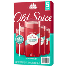 Old Spice Deodorant for Men, Pure Sport High Endurance, 3 oz, 5-pack