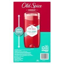 Old Spice High Endurance Deodorant, 48-Hr. Protection, Pure Sport, 3.0 oz., 5 pk.