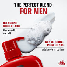 Old Spice Men's 2 in 1 Shampoo Conditioner, All Hair Types, Swagger, 29 fl oz, 2 Pack