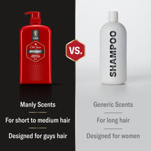 Old Spice Men's 2 in 1 Shampoo Conditioner, All Hair Types, Swagger, 29 fl oz, 2 Pack
