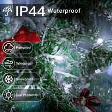 Ollny 66ft 200 LED Christmas String Lights, 8 Lighting Modes 3 Timing Waterproof Indoor Outdoor Christmas Lights for Holiday Decorations, White