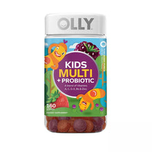 OLLY Kids Multi with Probiotic Gummies – Berry Punch Flavor, 160 Count