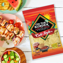 On The Border Cafe Tortilla Chips, 23.5 oz. (PACK OF 3 )